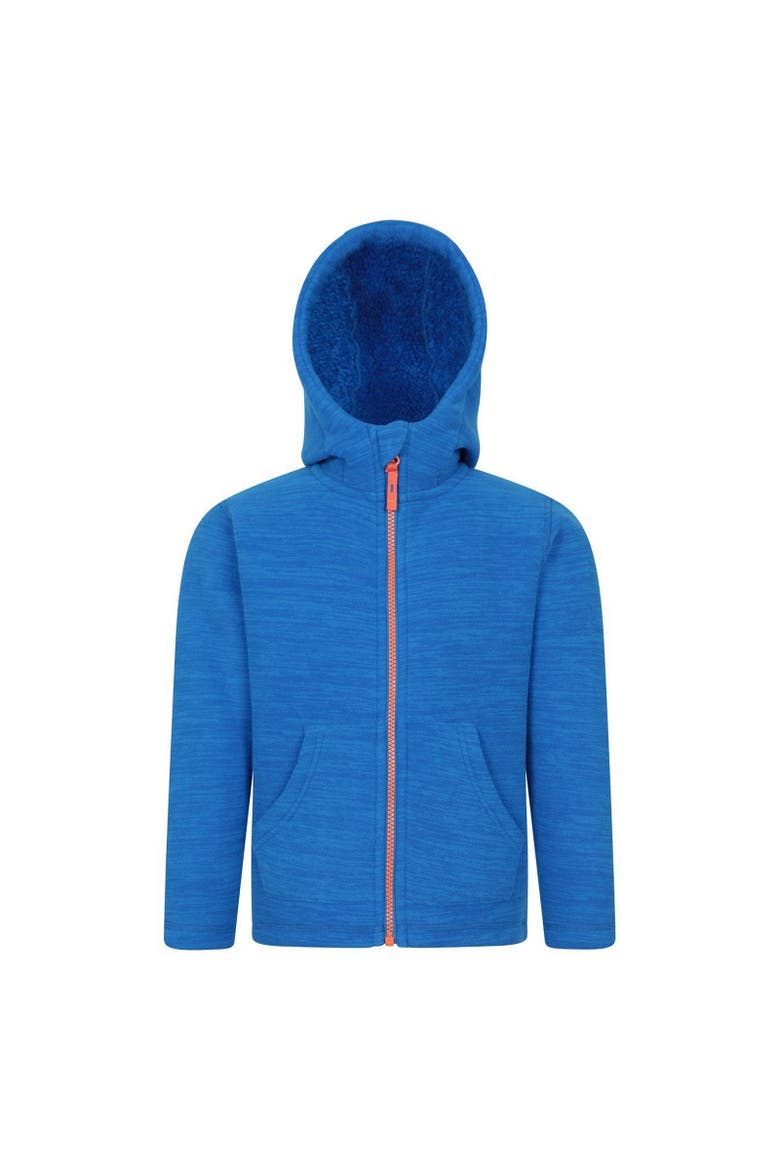 Childrens/Kids Snowdonia II Borg Lined Hoodie, Main, color, Blue