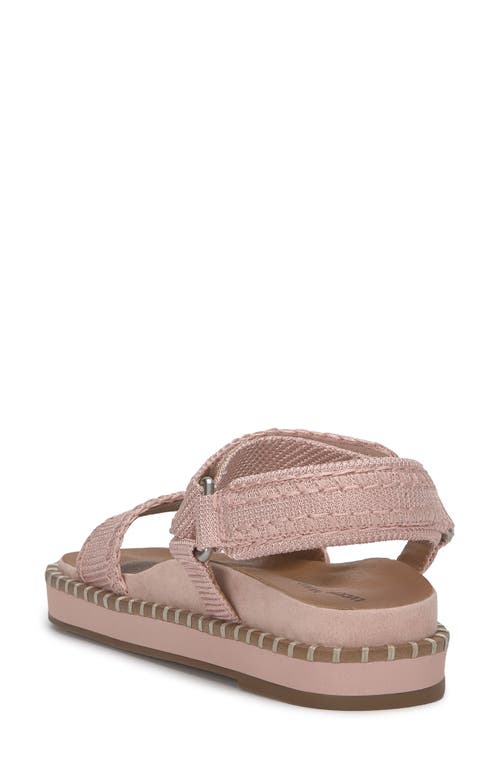 Lucky Brand Ullaniah Ankle Strap Platform Sandal In Blush