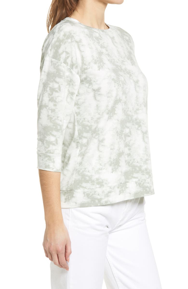 Bobeau Tie Dye Sweatshirt, Alternate, color,