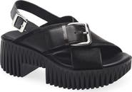 4CCCCEES Plia Juno Leather Platform Sandal