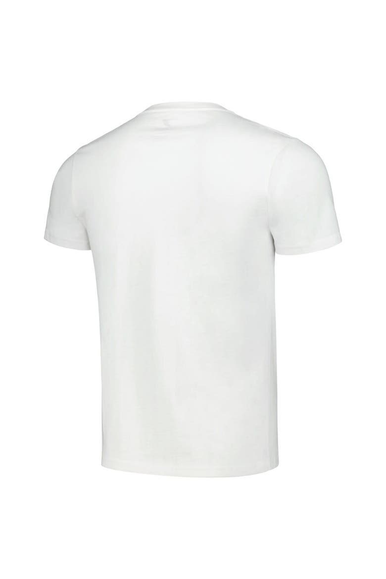 Men's League Collegiate Wear White Michigan Wolverines Smiley All American T-Shirt, Alternate, color, White