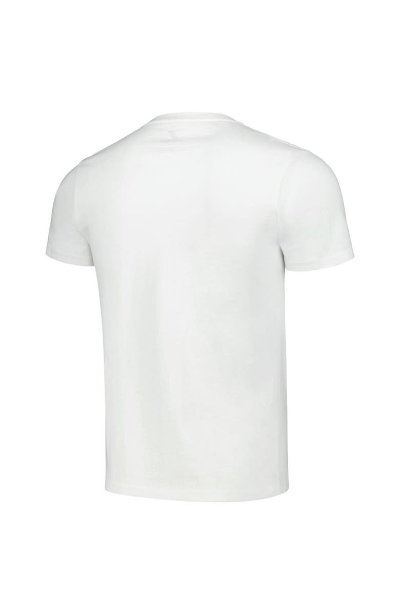 LEAGUE COLLEGIATE WEAR Men's League Collegiate Wear White Michigan Wolverines Smiley All American T-Shirt, Alternate, color, White