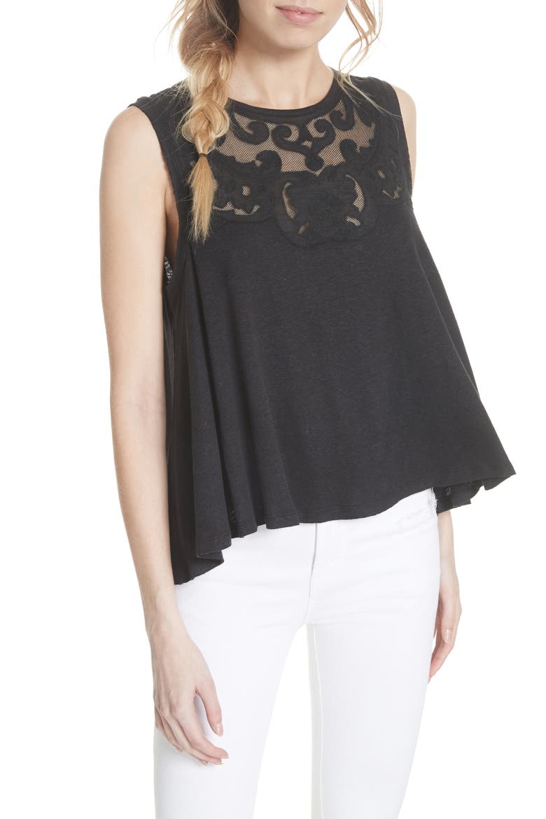 Meant to Be Swing Top, Main, color, BLACK