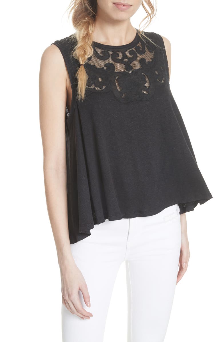 Free People Meant to Be Swing Top, Main, color,