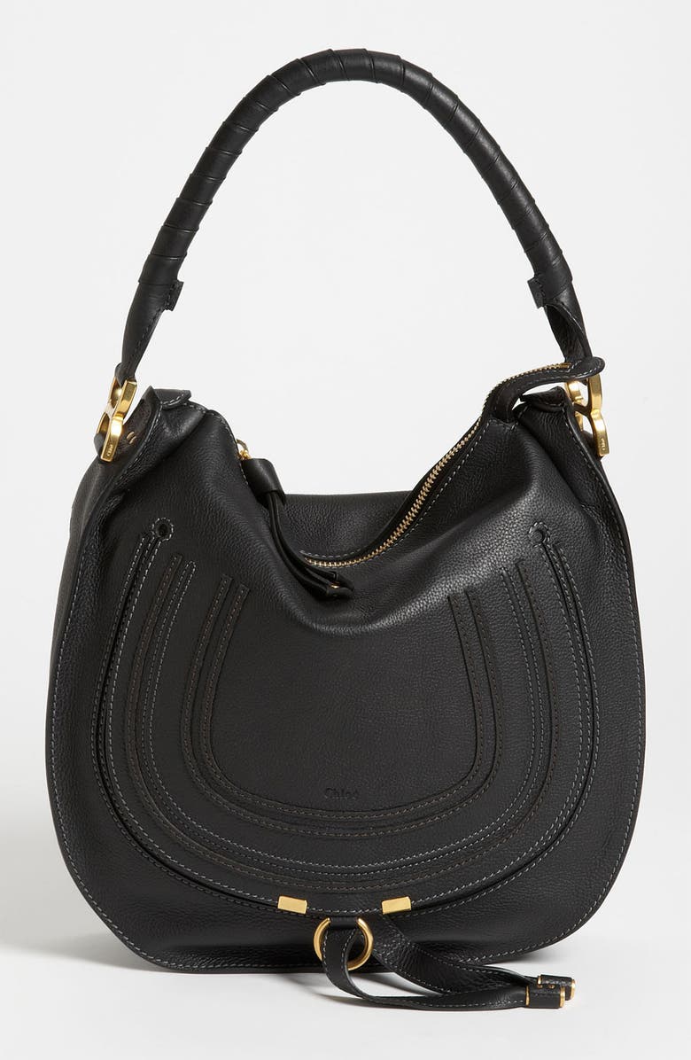 Chloé 'Marcie - Medium' Leather Hobo, Main, color,