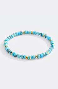 Mint & Lily Stacking Birthstone Beaded Bracelet
