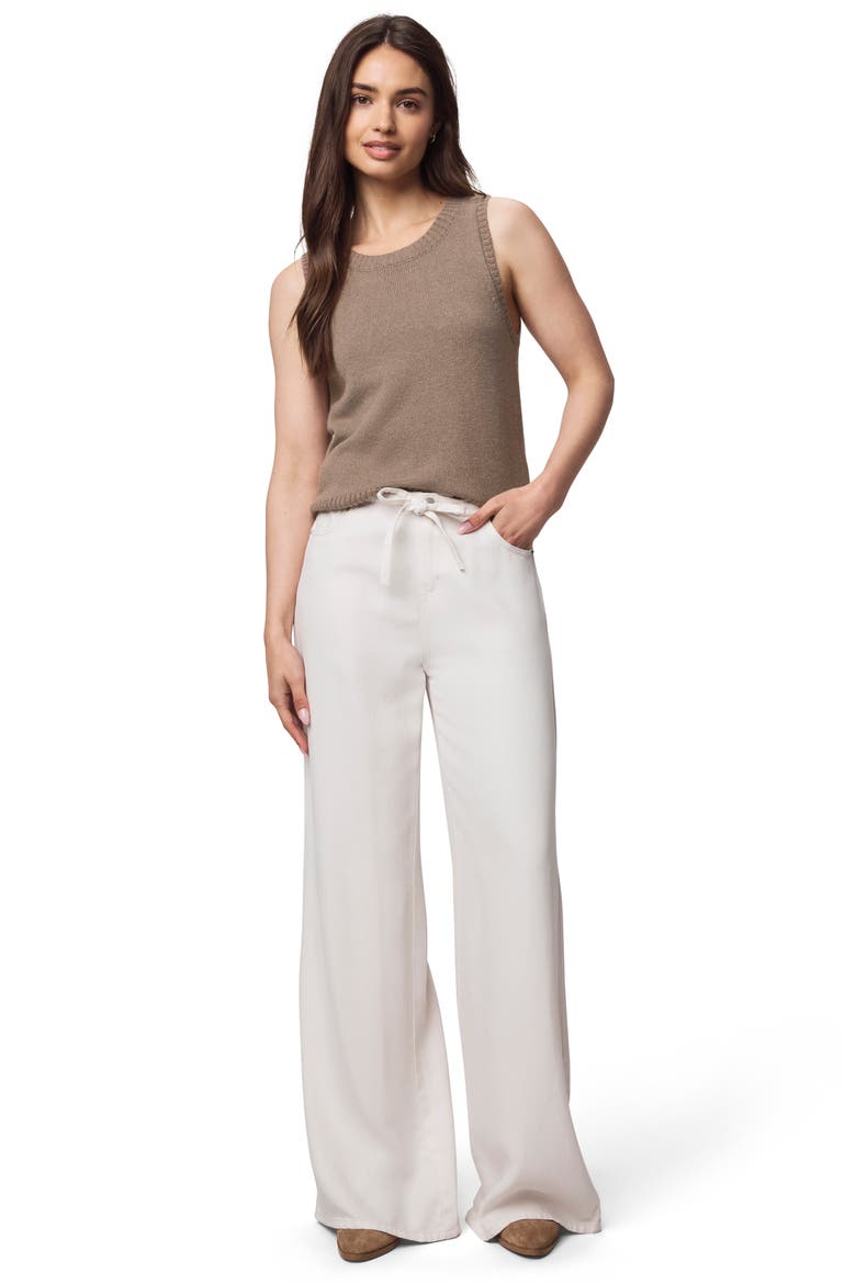 Soft Wide Leg Denim Pants, Alternate, color, MOONSTONE GREY