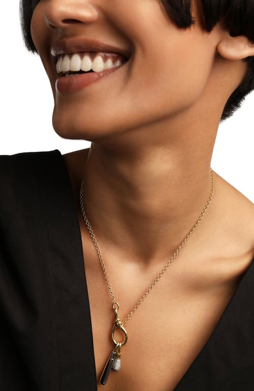 Pdpaola Large Drop Pendant In Silver