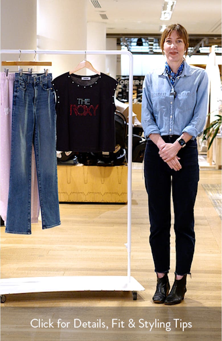 The Roxy Rhinestone Graphic T-Shirt, sales video thumbnail