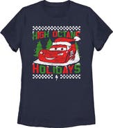 Cars Women's High Octane Holidays Short Sleeve Graphic T-Shirt