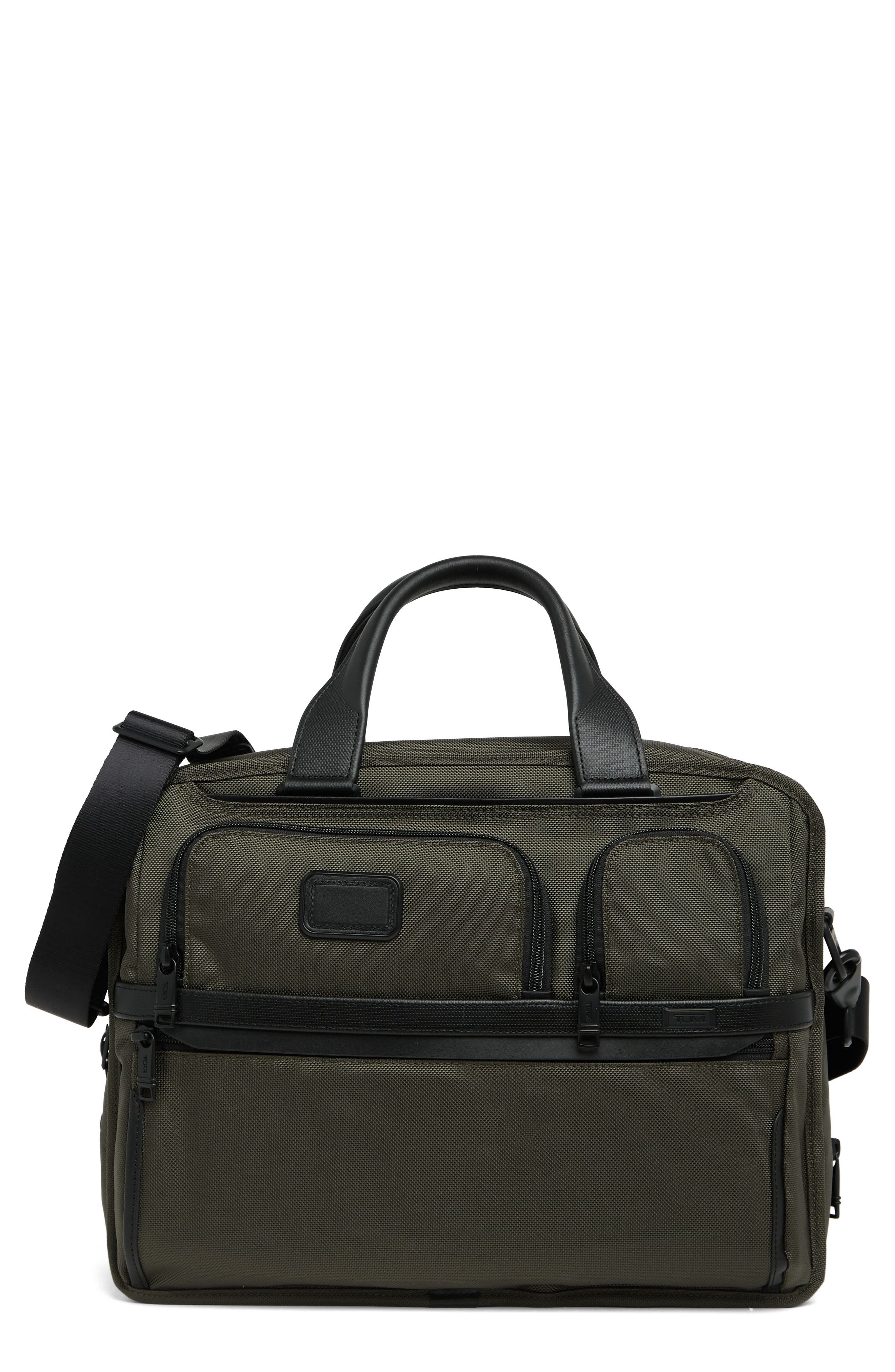TUMI Alpha Expandable Laptop Briefcase, Main, color, 