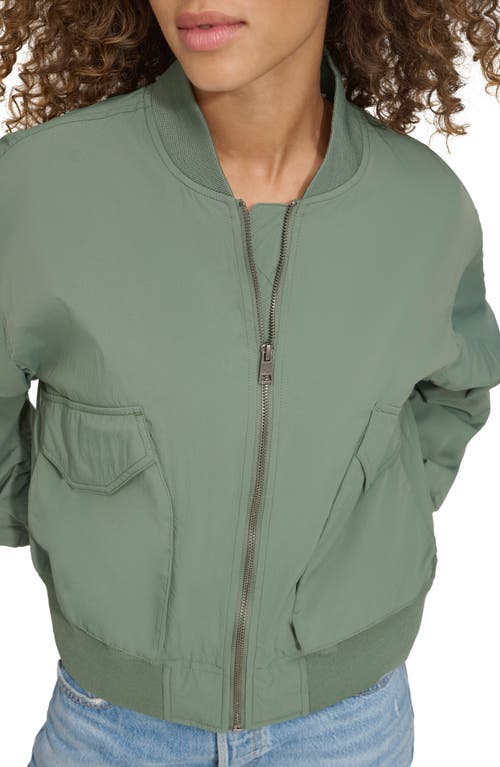 Levi's® Techy Nylon Bomber Jacket In Dark Forest