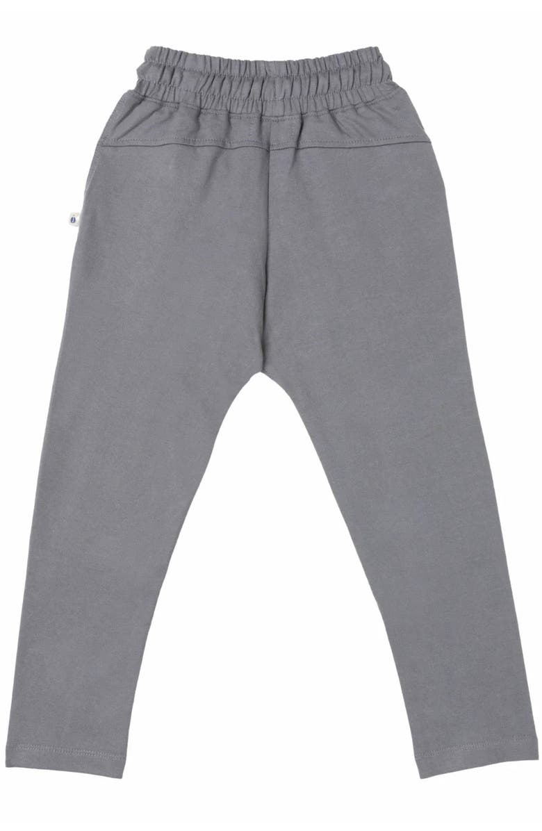 Jackalo Kids' Organic Cotton Kai Sweatpants, Alternate, color, Gray