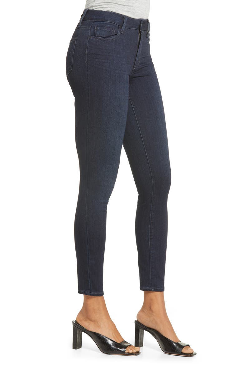 - Transcend Hoxton High Waist Ankle Skinny Jeans, Alternate, color, CASHMERE