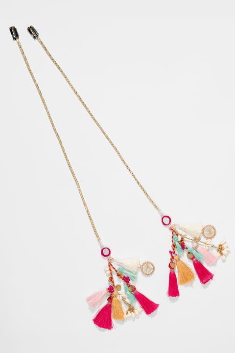 Myra Colourful Tassels Braid Chain