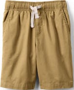 Lands' End Kids Pull On Chambray Elastic Waist Shorts