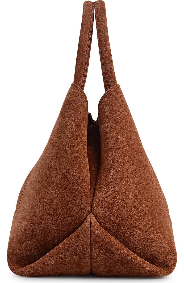 Radley The Compton - Suede Small Ziptop Satchel Bag, Alternate, color,