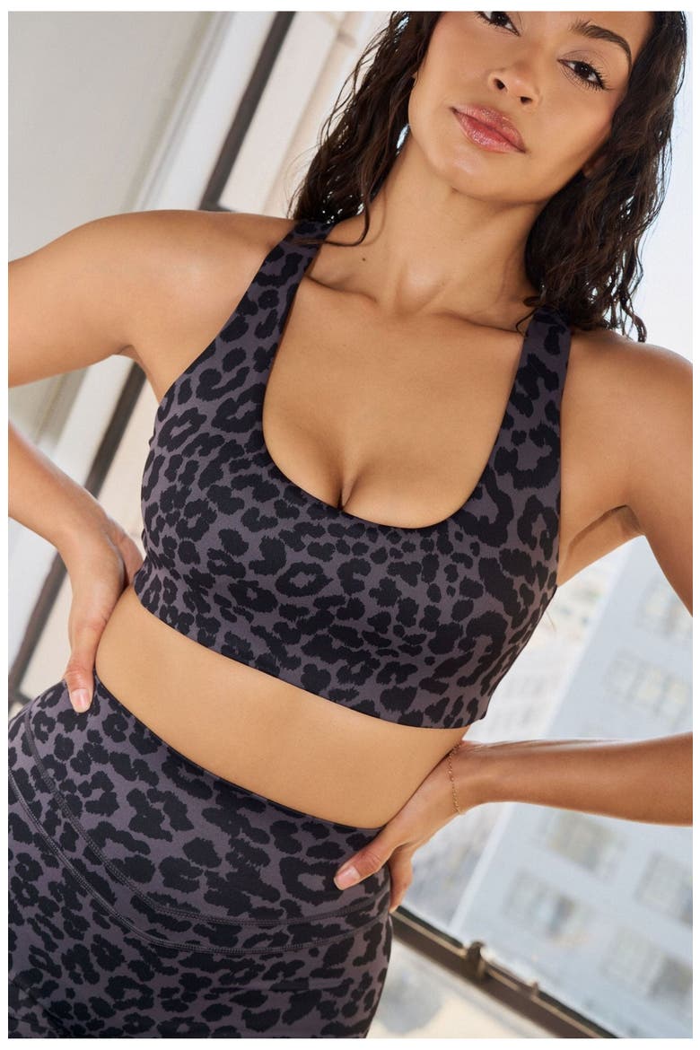 Pulse Core Bra, Alternate, color, King Cheetah Midnight