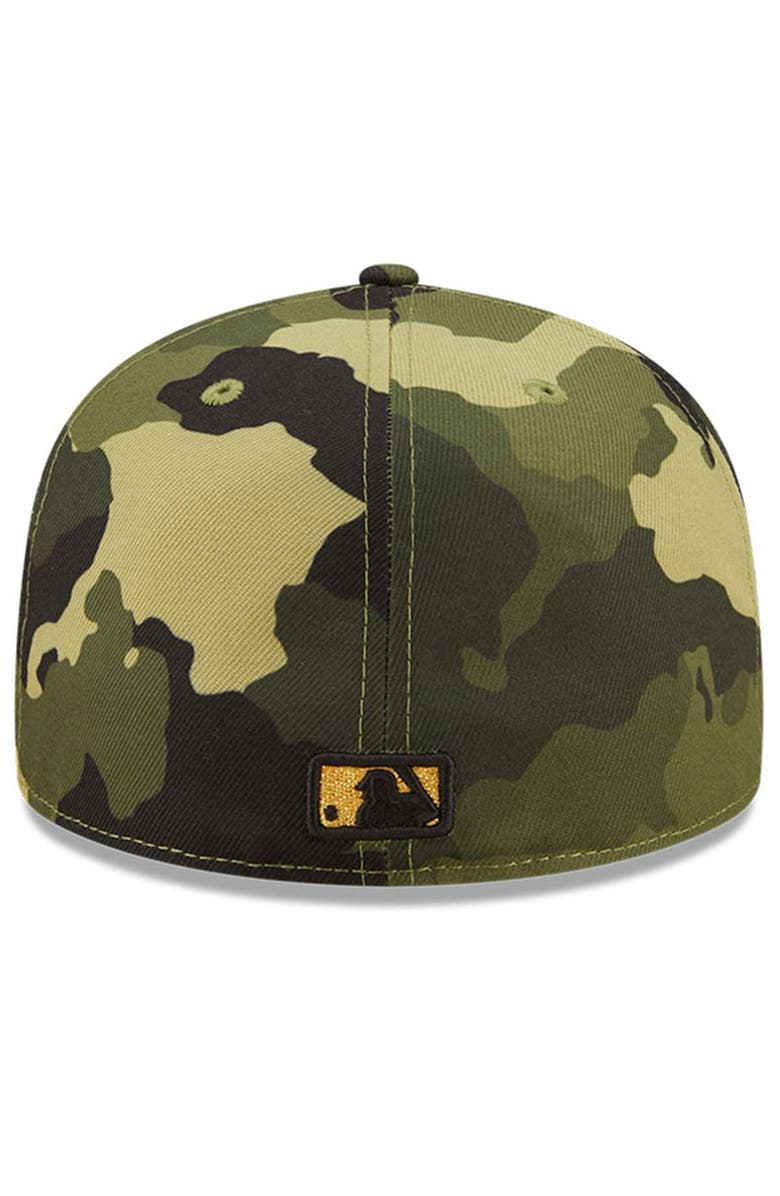 New Era Men's New Era Camo Detroit Tigers 2022 Armed Forces Day On-Field 59FIFTY Fitted Hat, Alternate, color, 