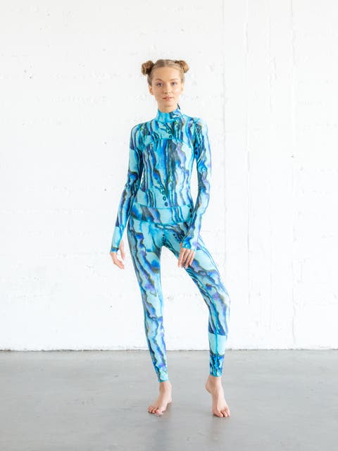 Women's Full-Body One-Piece Swimsuit - UPF 50+