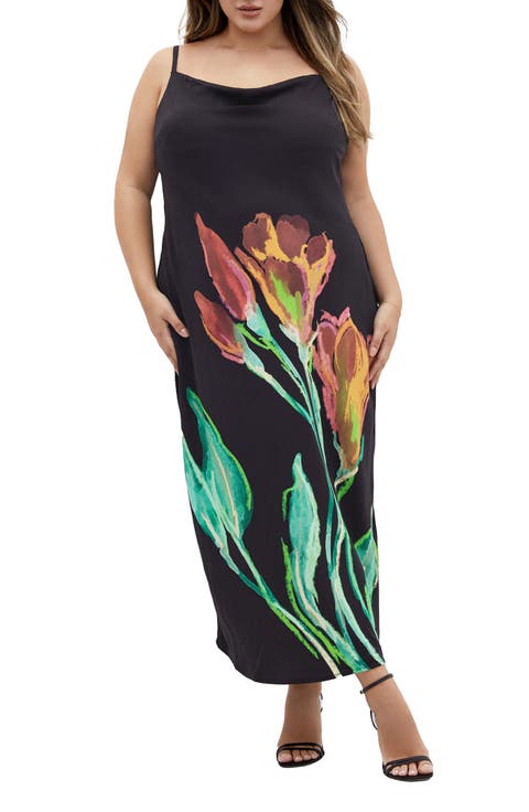 Averi Midi Slipdress (Plus)