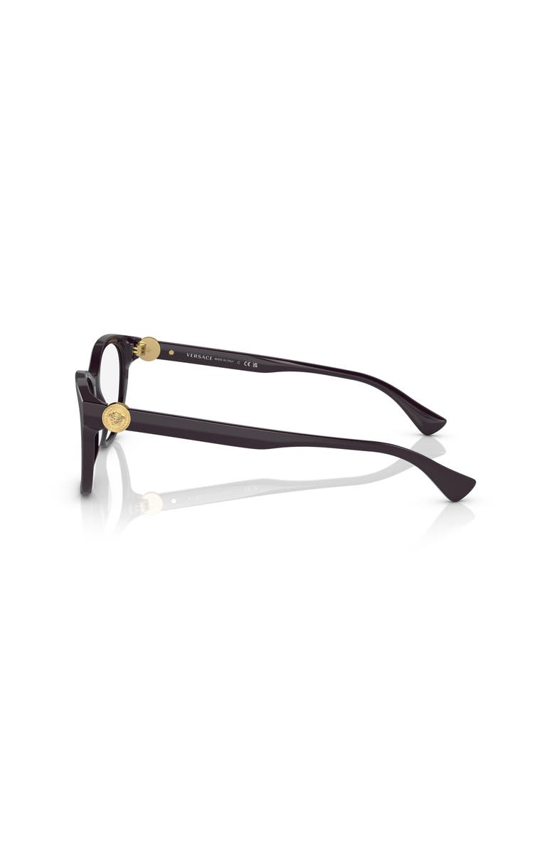 Versace 53mm Cat Eye optical glasses, Alternate, color, Violet