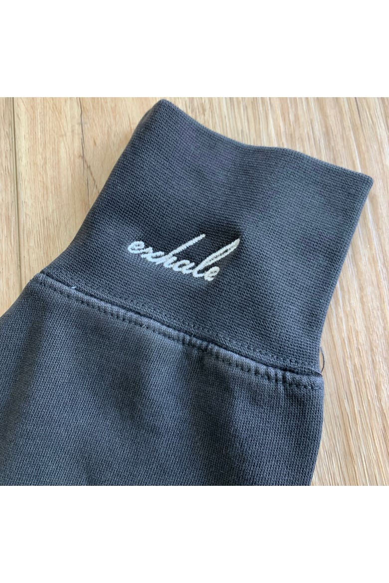 Inhale/Exhale Sweatshirt + Manifestation Kit, Alternate, color, Faded Black