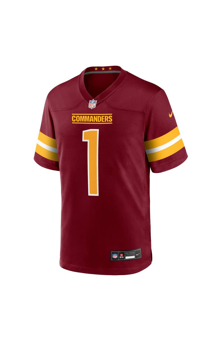 Nike Men's Nike Deebo Samuel Sr Burgundy Washington Commanders Game Player Jersey, Alternate, color, Burgundy