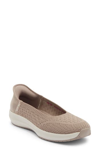 Skechers Slip-ins Cleo Swift Skimmer Flat In Nude