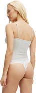 COTTON ON BODY Women's Sophie Cotton Pointelle Bodysuit