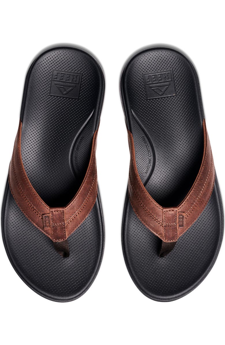 Reef Cushion Phantom 2.0 Flip Flop, Alternate, color, Black/Brown