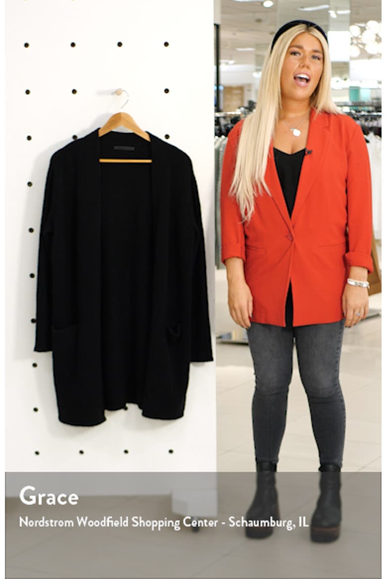 Open Sweater Coat video