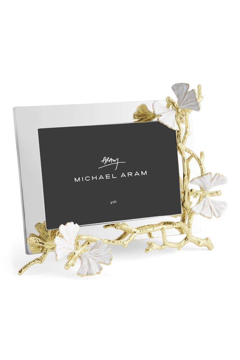 Butterfly Gold 4 x 6-Inch Picture Frame, Alternate, color, GOLD MULTI