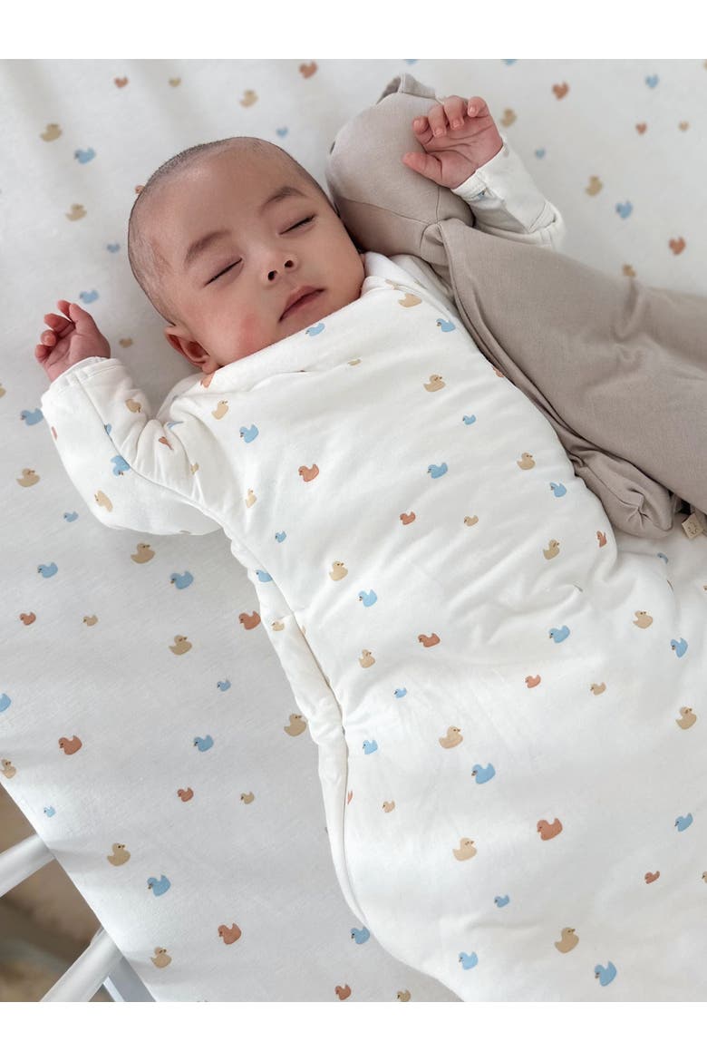 Long Sleeve Transitional Swaddle Sleep Bag, 0.5 TOG - Baby, Alternate, color, Ducks