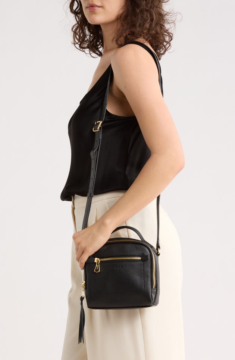 AIMEE Haven Top Handle Crossbody Bag, Alternate, color, Black