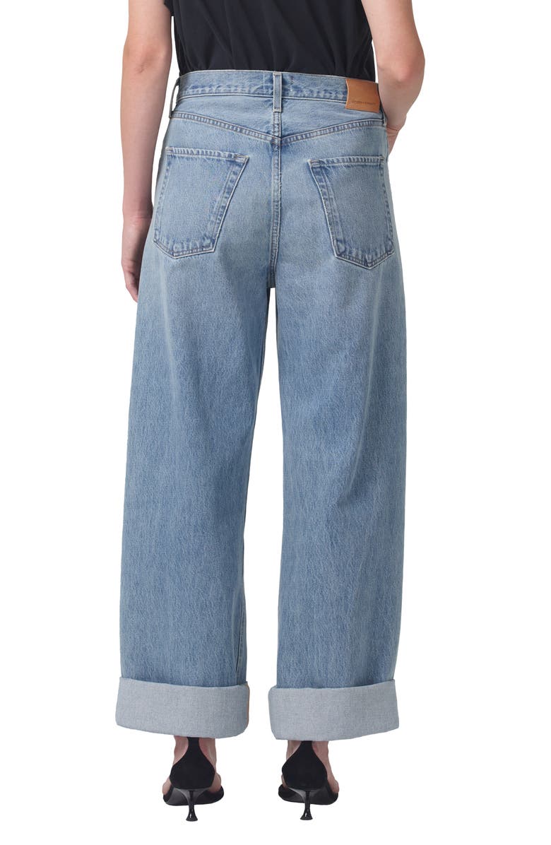 Citizens of Humanity Ayla Baggy Organic Cotton Wide Leg Jeans, Alternate, color, 