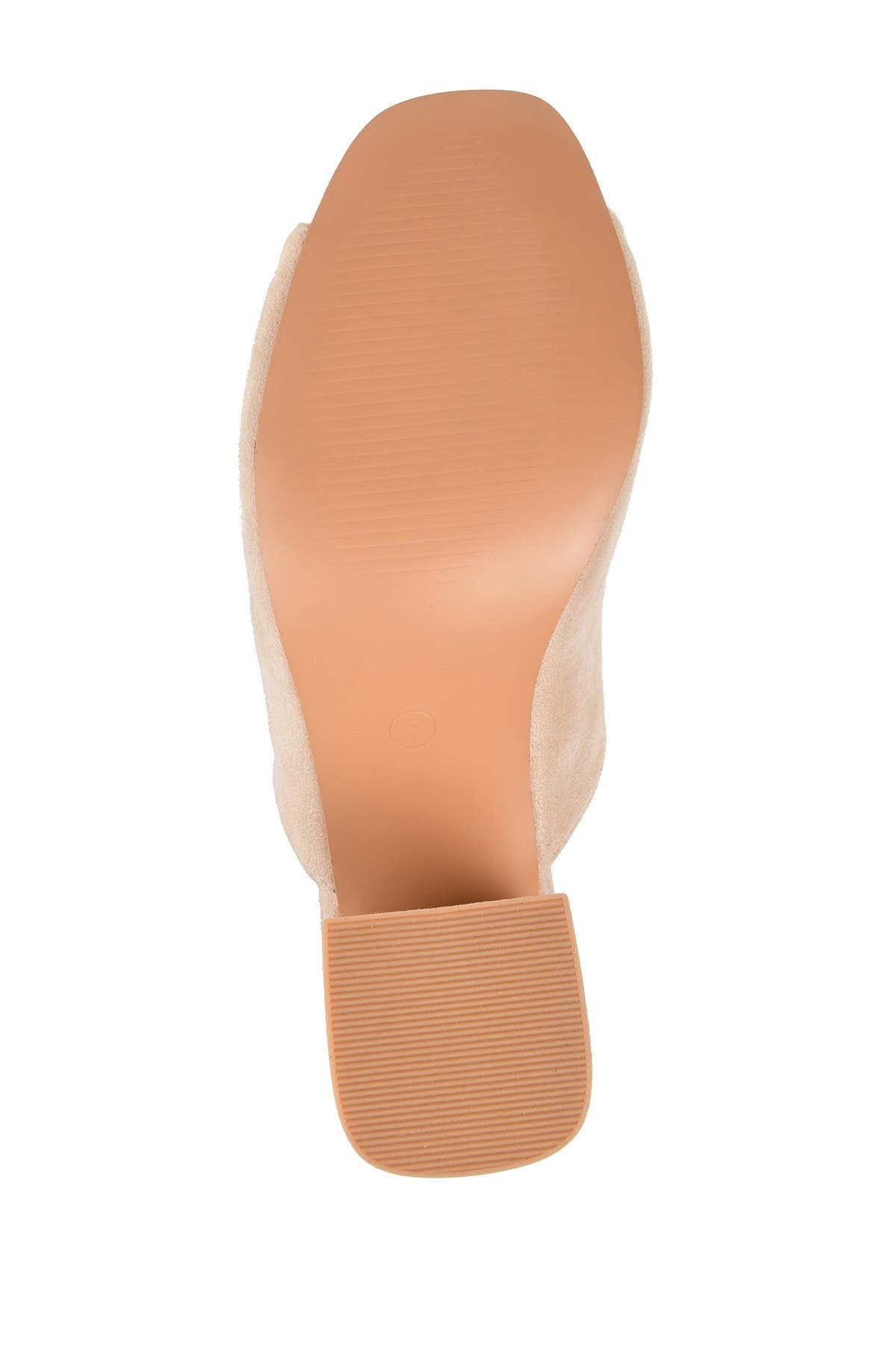 Journee Collection JOURNEE Adelaide Slide Mule Sandal, Alternate, color, Nude