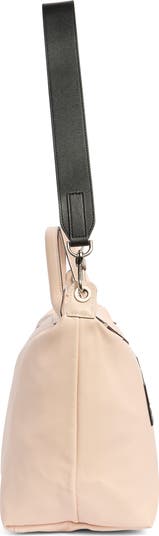 Medium Le Pliage Cuir Crossbody Bag