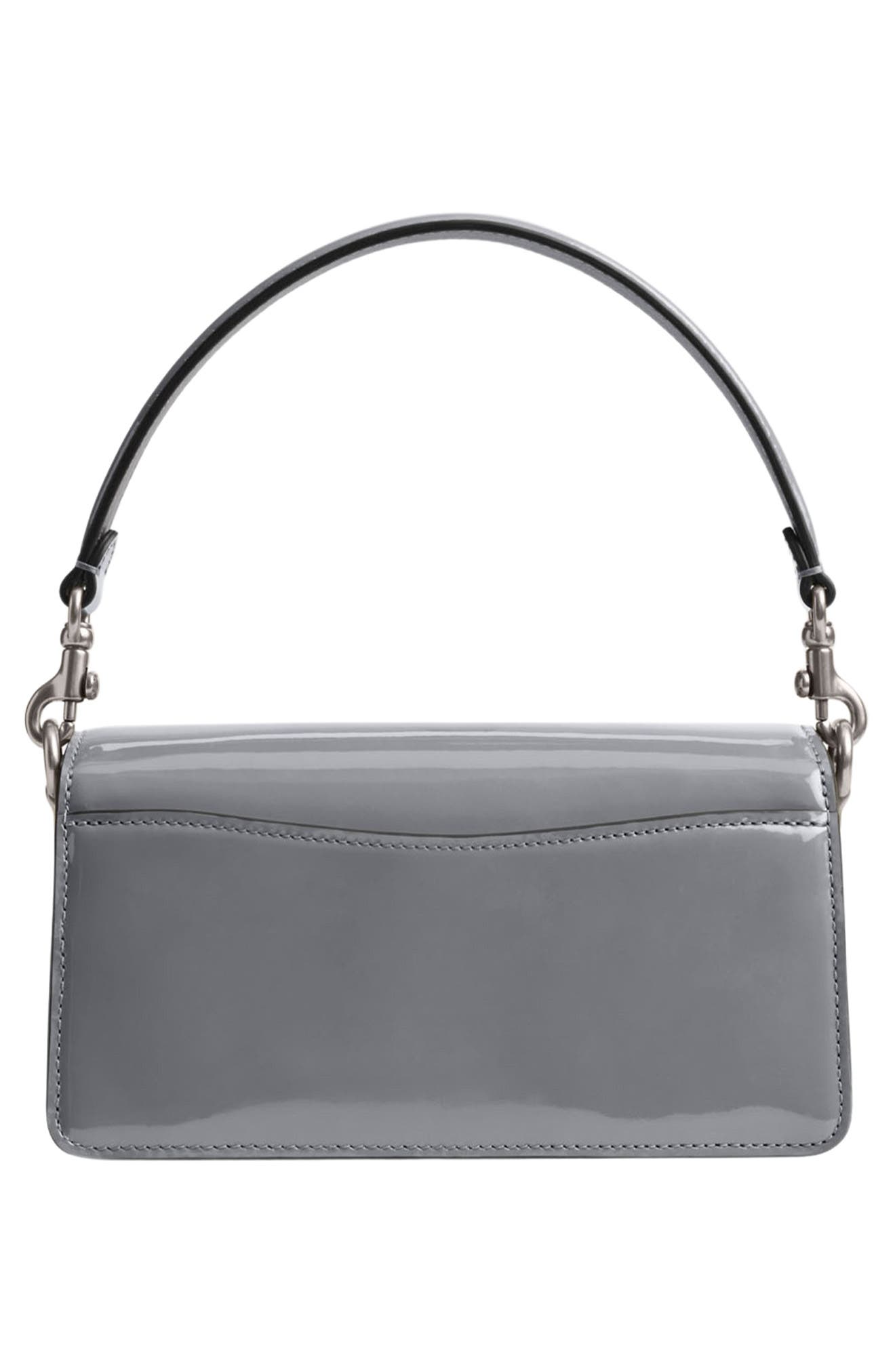 COACH Tabby 20 Signature Patent Leather Shoulder Bag, Alternate, color, 