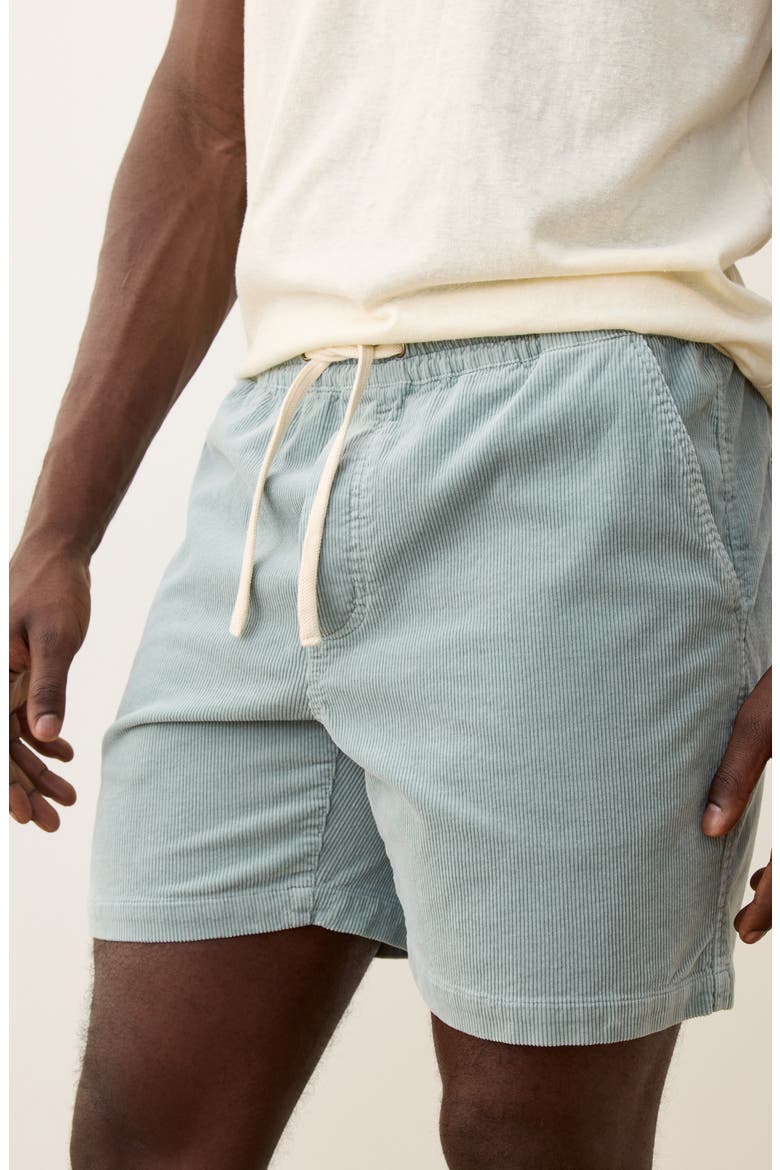 Saturday 6-Inch Corduroy Drawstring Shorts, Alternate, color, STERLING BLUE