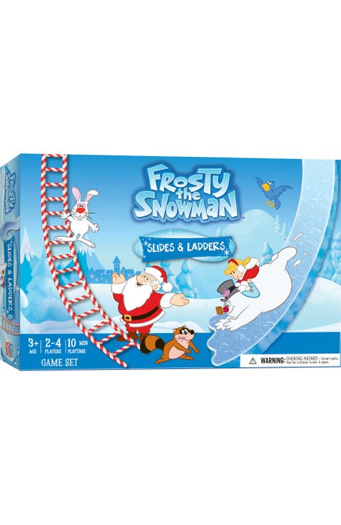 Frosty the Snowman Slides & Ladders Board Game - Christmas Family Fun