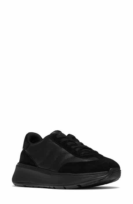 F-Mode T-Toe Wave Leather Sneaker