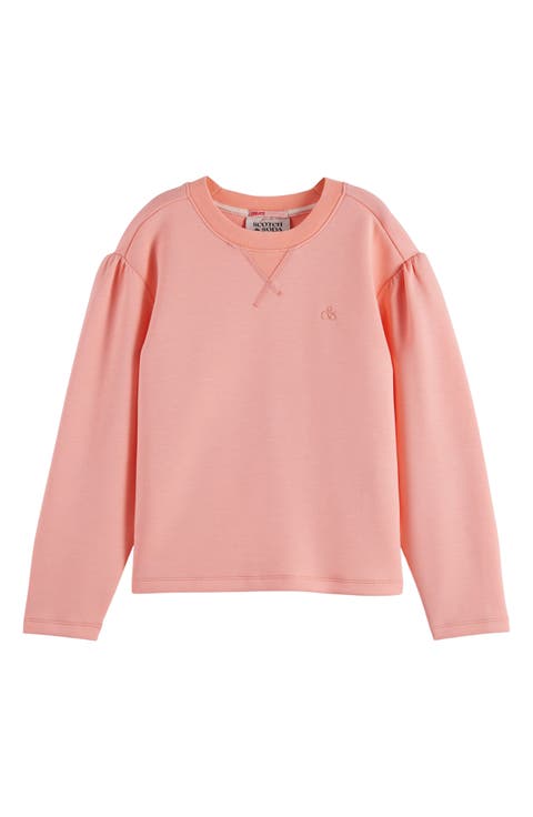 Kids' Regular Fit Cotton Crewneck Sweater (Big Kid)