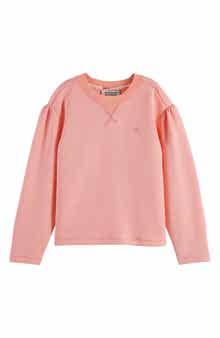Scotch & Soda Kids' Regular Fit Cotton Crewneck Sweater