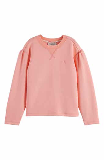 Scotch & Soda Kids' Regular Fit Cotton Crewneck Sweater