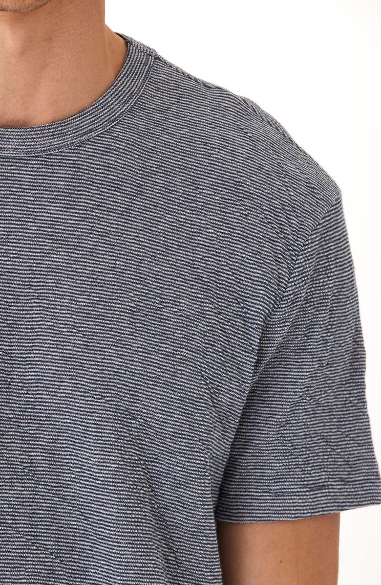 Threads 4 Thought Shawn Stripe Double Face Organic Cotton T-Shirt, Alternate, color,