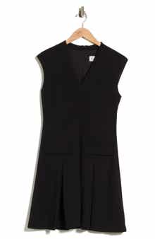Cap Sleeve Fit & Flare Dress