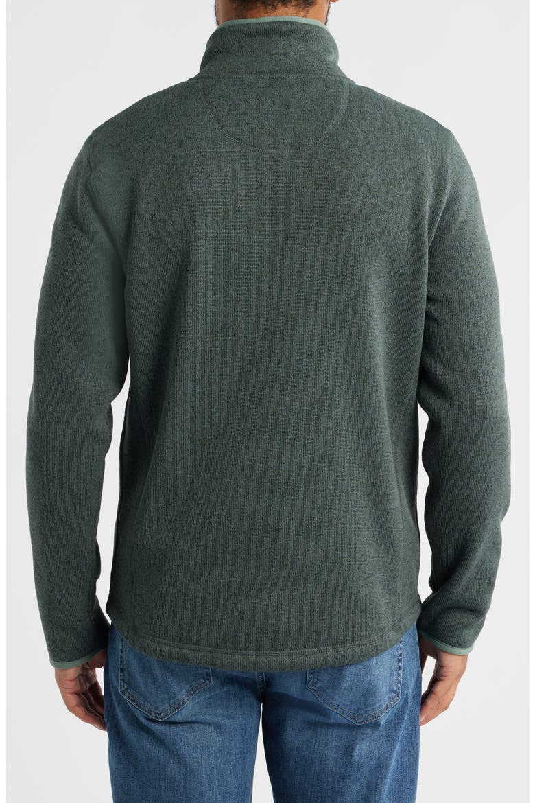 Men's Sweater Fleece Jacket, Alternate, color, SHADOW GREEN