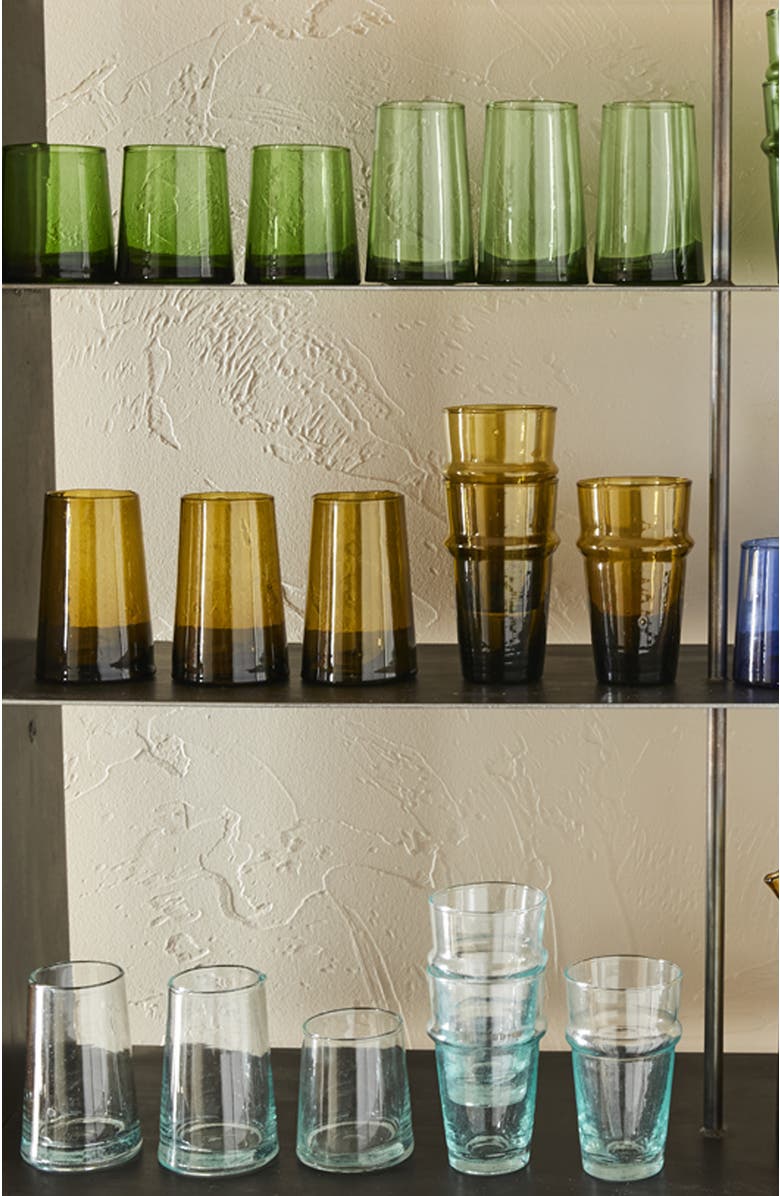 Verve Culture Beldi Stacking Glass, Alternate, color, Clear