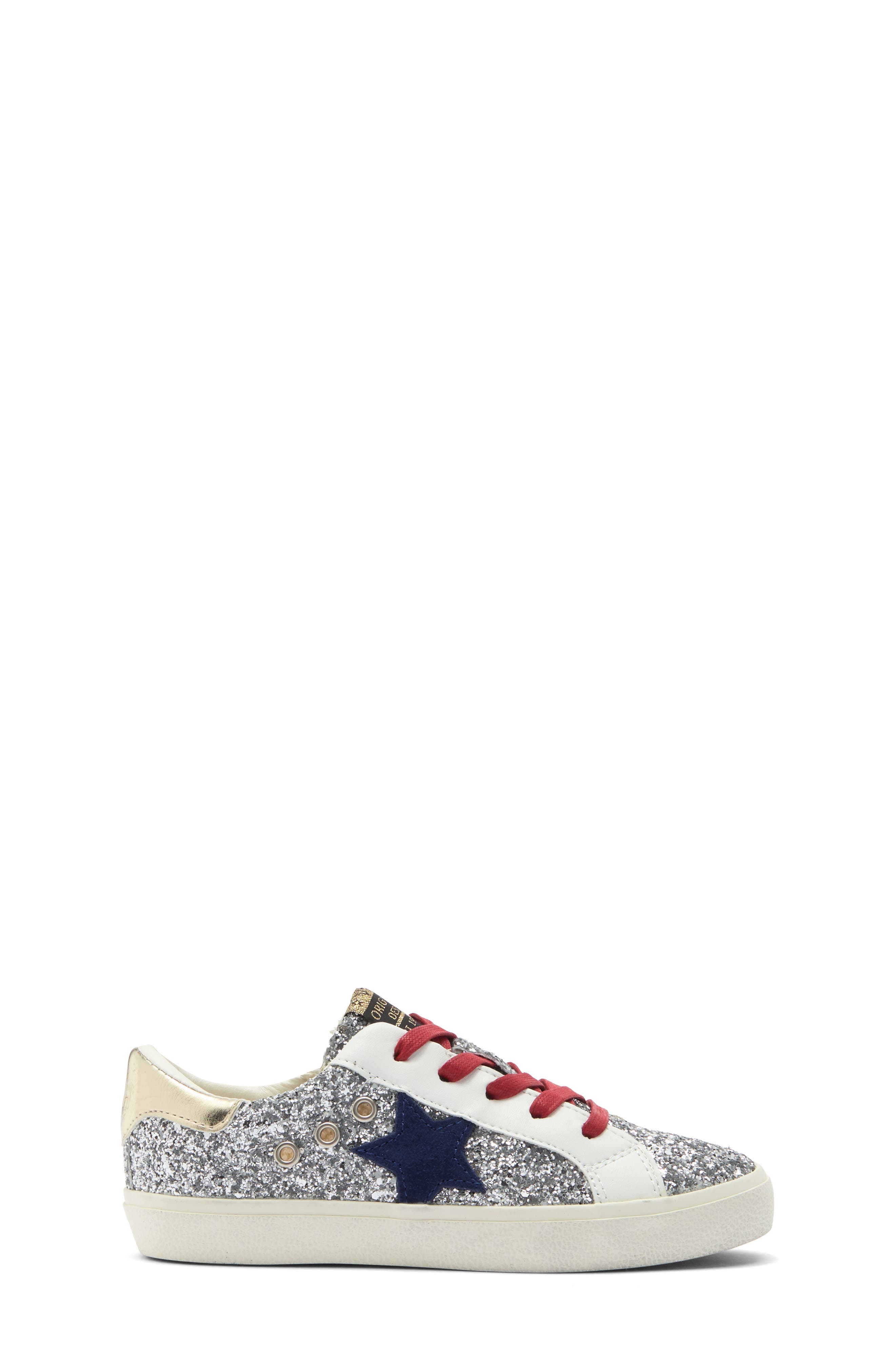 Vintage Havana Kids' Henriette Sneaker, Alternate, color, Wild Silver/ Glitter